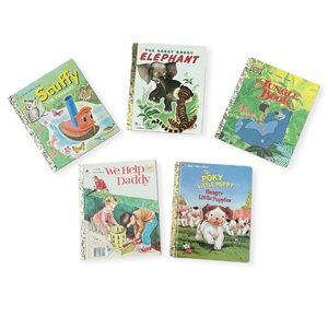 (5) Classic Golden Books